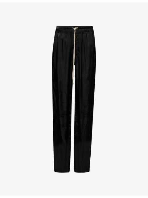 Rick Owens Dietrich Drawstring Woven Trousers
