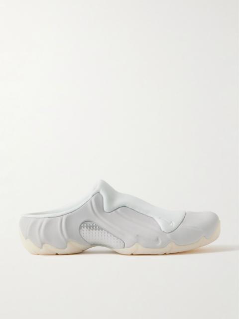 Nike Clogposite Scuba-Trimmed Rubber Slip-On Sneakers Off-white