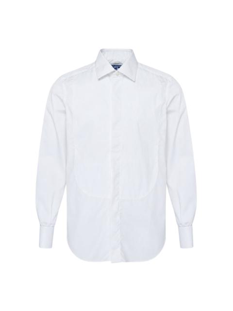 Junya Watanabe MAN Long Sleeve Pleated Bib Shirt