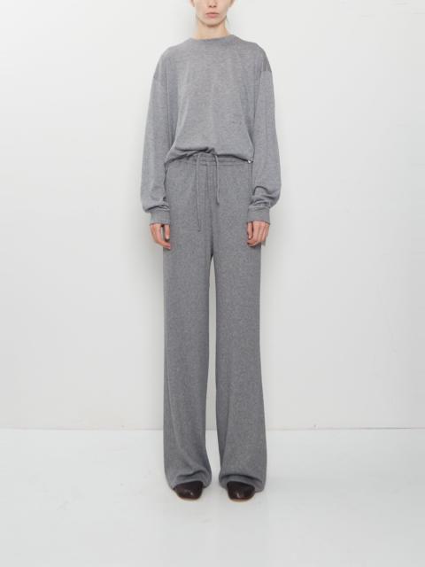 SETCHU Washable Cashmere Slim Pijama Pants — Gray