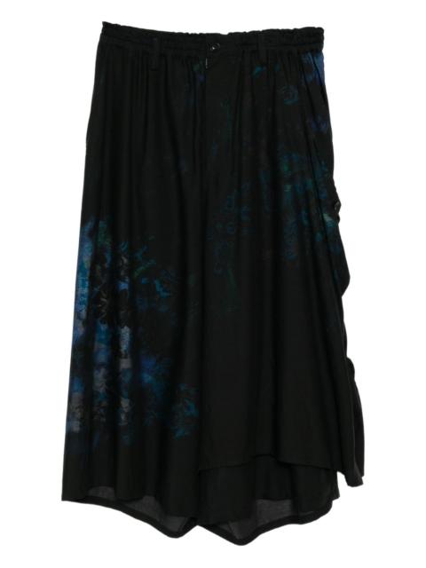 Y's floral-print trousers