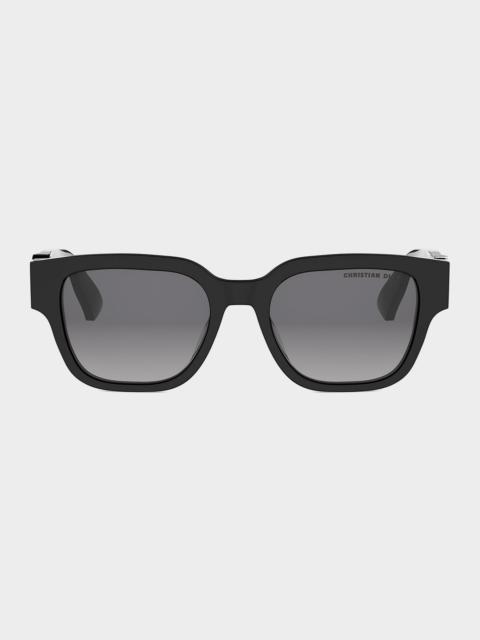 Berluti DiorOblique S1I 53MM Square Sunglasses