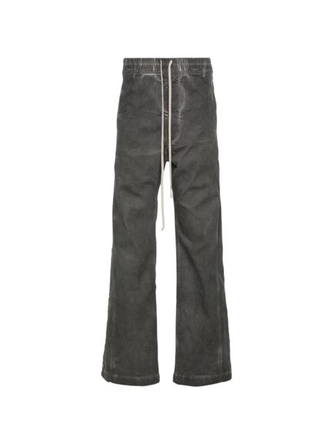 Pusher straight trousers