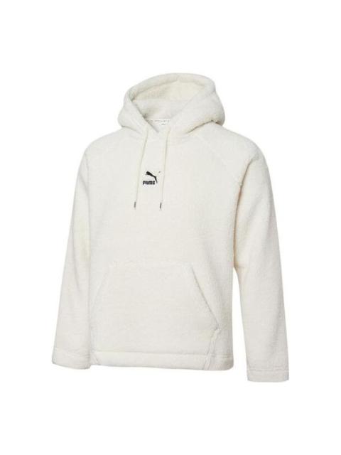 PUMA PUMA Classics Sherpa Hoodie 'White' 533122-73