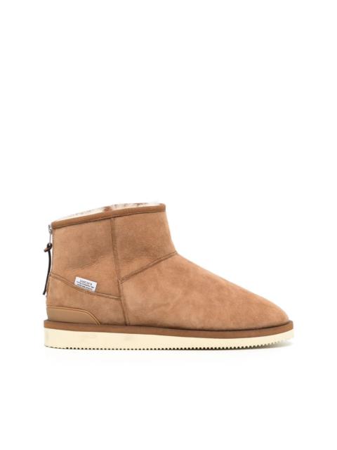 ELS suede ankle boots