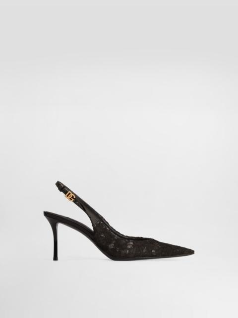 Dolce & Gabbana Lace slingback