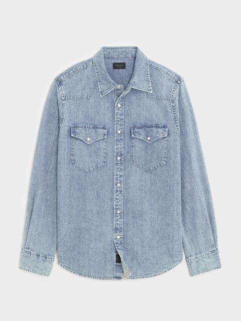 TODD SNYDER Denim Western Shirt