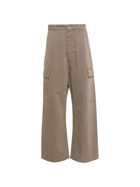 Rick Owens DRKSHDW cotton cargo trousers