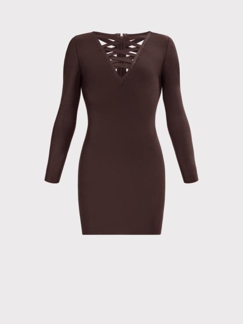 HERVE LEGER THE TABITHA DRESS