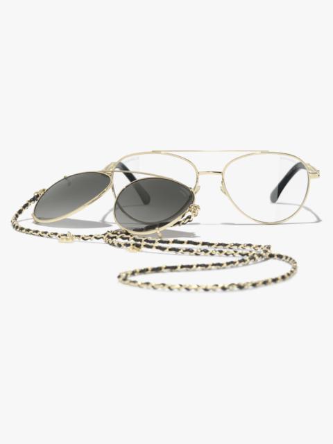 CHANEL Pilot Sunglasses