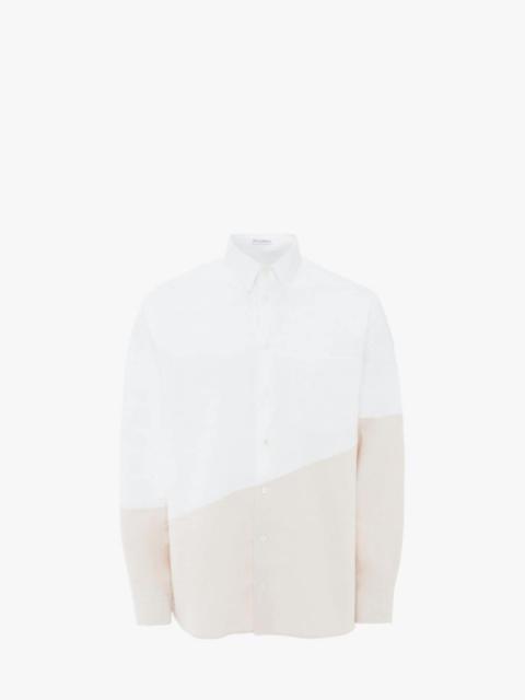 JW Anderson TWO TONE CLASSIC FIT SHIRT