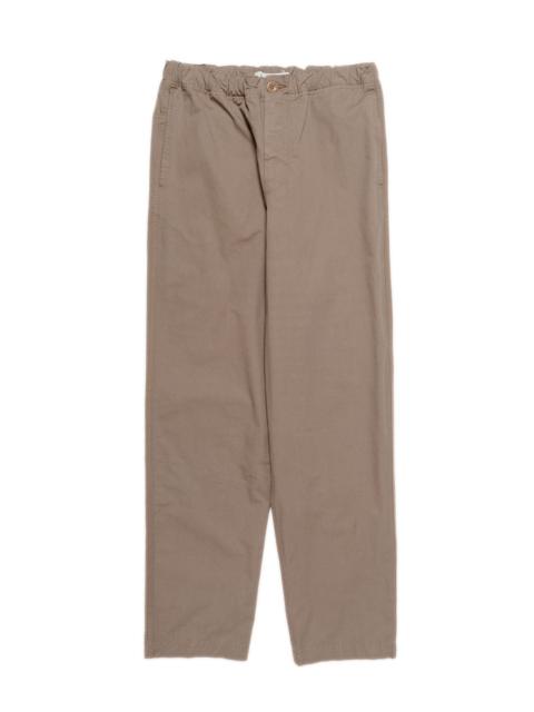 NORSE PROJECTS Ezra Regular Mineral Dyed Fine Twill Trousers Walnut
