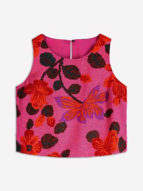 BODEN Occasion Shell Top-Multi, Elaborate Blossom