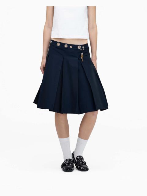 Marc Jacobs SAFETY PIN PLEATED SKIRT