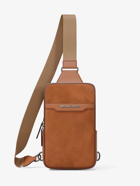 MICHAEL KORS Cooper Medium Suede Sling Pack