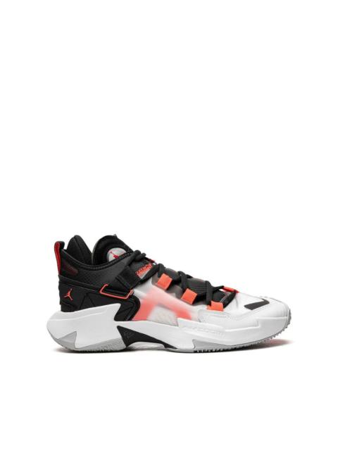 Why Not .5 “White Infrared” high-top sneakers