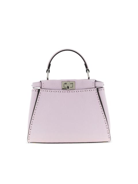 FENDI mini Peekaboo Selleria topstitching tote bag