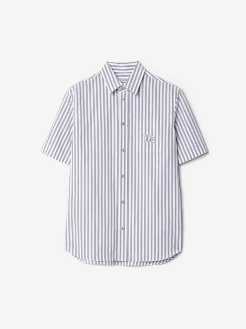Burberry Striped Cotton Poplin Shirt