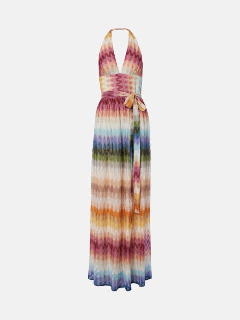 Missoni Halterneck maxi dress
