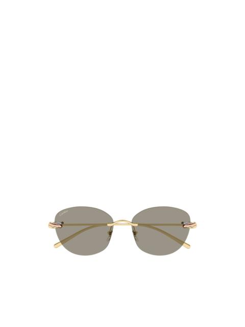 Cartier Trinity rimless sunglasses