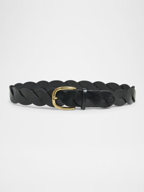 Isabel Marant Zigza Leather Belt