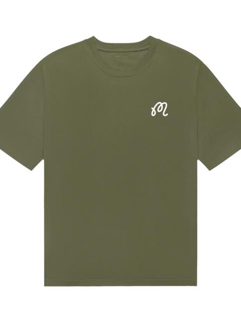 malbon Bermuda Tee "Military Green" M 9398 MIL