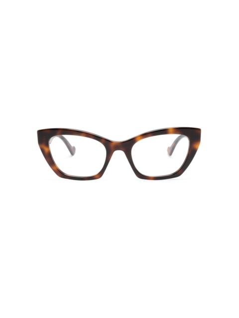 GUCCI cat-eye-frame glasses