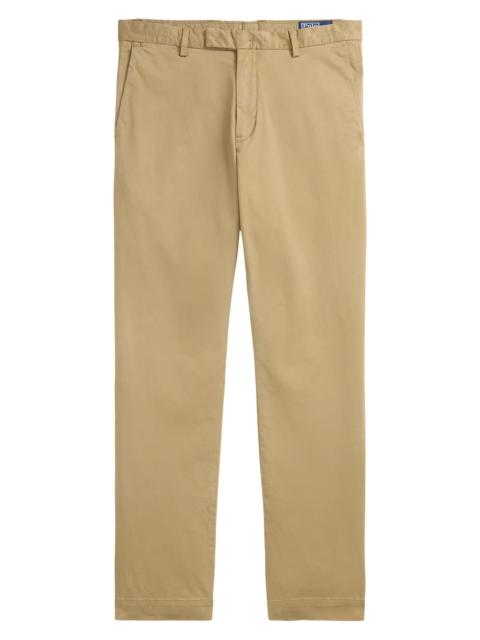 Polo Ralph Lauren Men's Jarrett Stretch-Slim-Fit Sateen Pants - Khaki Hill
