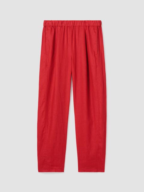 EILEEN FISHER Organic Linen Lantern Pant