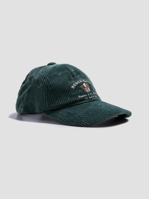 Nigel Cabourn Wild Bricks Corduroy Kennel Club Cap Green