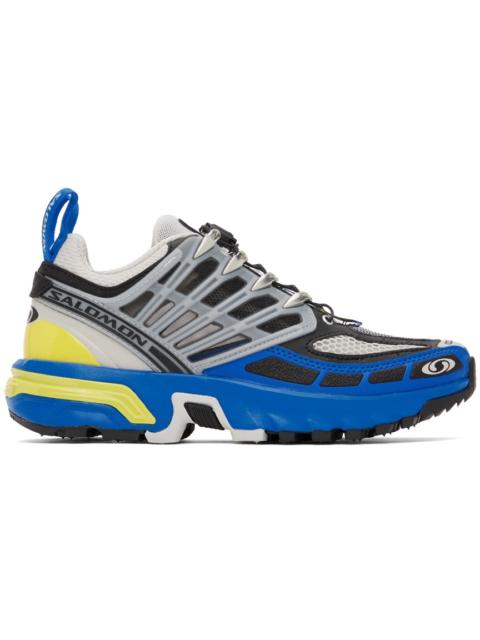 SALOMON Blue & Gray Acs Pro Sneakers