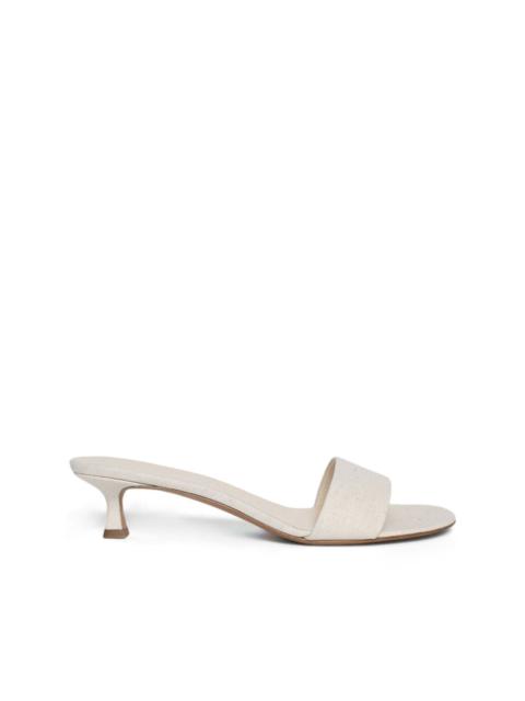 The Row Combo 40mm satin mules
