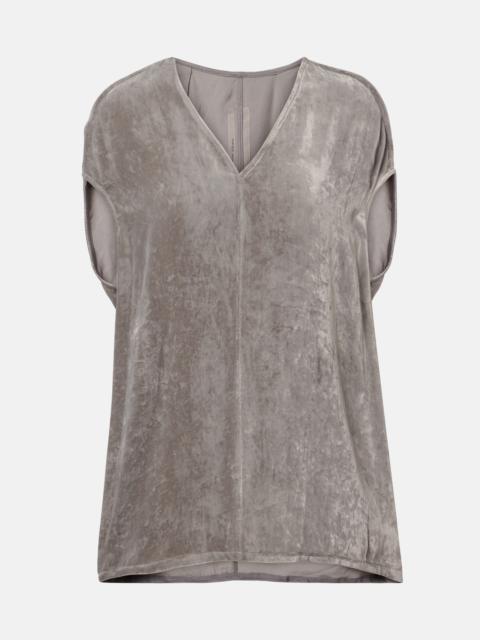 Rick Owens Floating velvet top