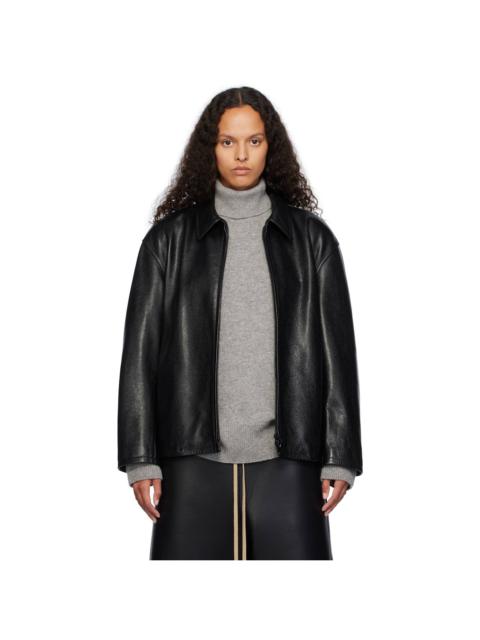 Fear of God Black Rider Leather Jacket