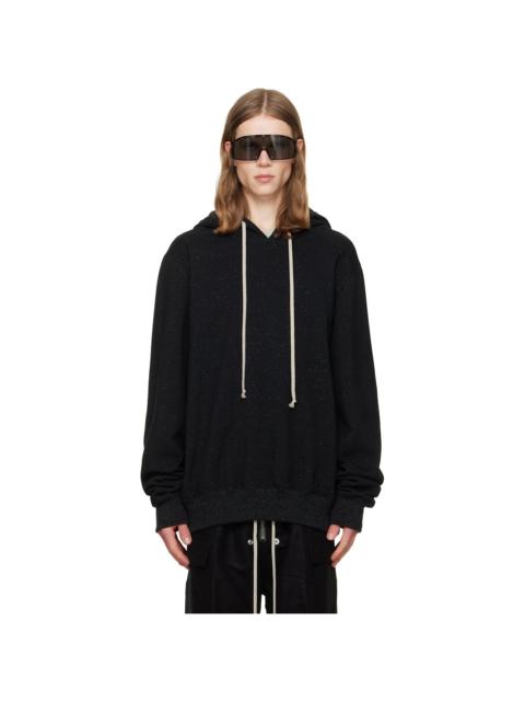 Rick Owens Black Tower Hoodie