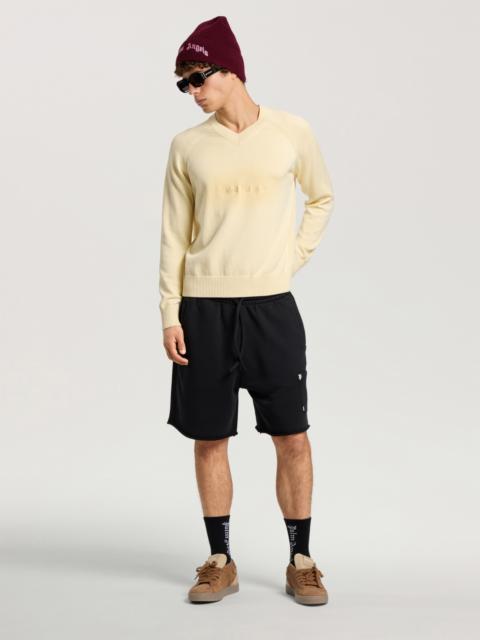 Palm Angels Palm Type Sweat Shorts