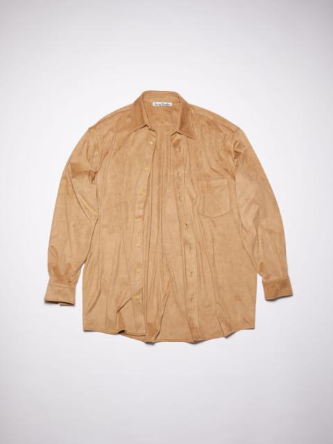 Acne Studios Long sleeve shirt - Light brown