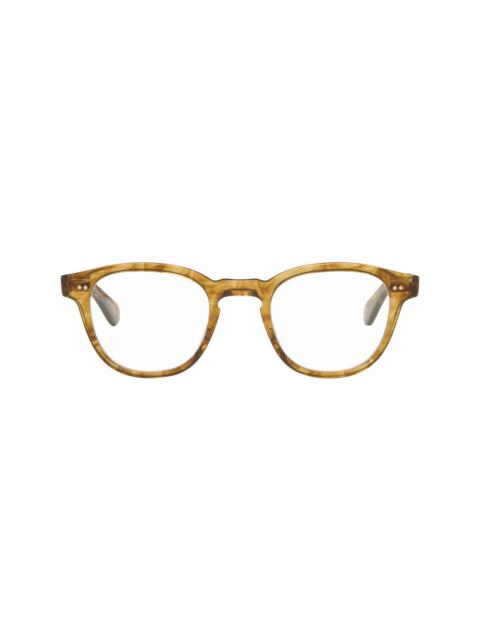 Garrett Leight Brown Evan Glasses