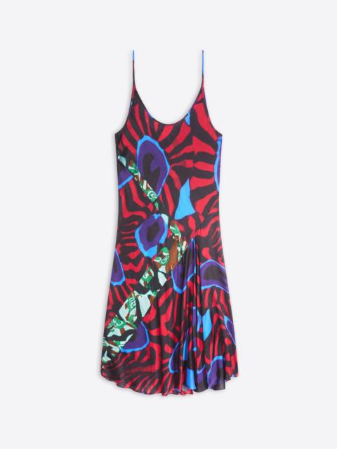 Dries Van Noten PRINTED SLIP DRESS