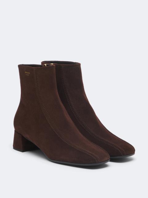 Prada Suede ankle boots