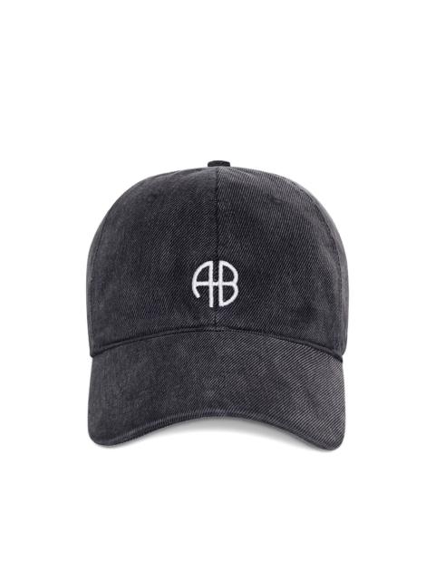 ANINE BING Jeremy embroidered cap
