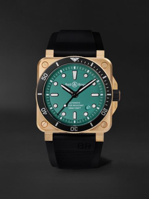Bell & Ross BR 03-92 Diver Limited Edition Automatic Bronze Watch, Ref. BR0392-D-LT-BR/SRB