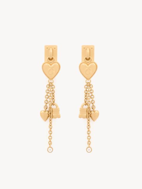Chloé THE CHLOÉ MINI PADDINGTON EARRINGS