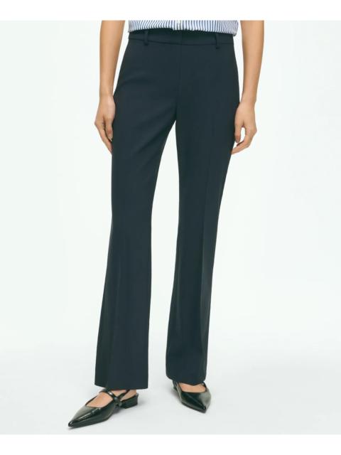 Brooks Brothers The Essentials Brooks Brothers Stretch Wool Flare Leg Trousers