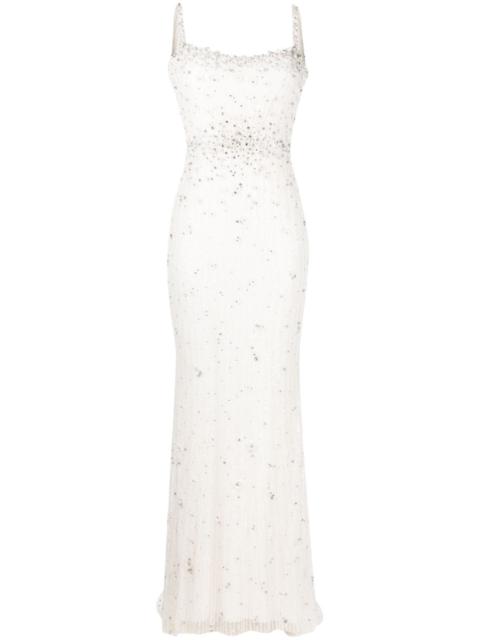 JENNY PACKHAM Kabla floral-sequin bridal gown