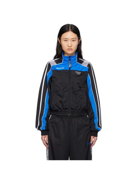 Martine Rose Black Shrunken Track Jacket