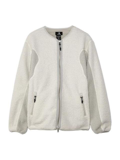 Converse Converse x Slam Jam Jointly Signed Causual Sports Reversible Splicing Jacket Coat Male White 1002228