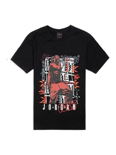 Jordan Travis Scott Air Jordan MJ 2 T-Shirt 'Black' CK4030-010의 Air Jordan x Cactus Jack