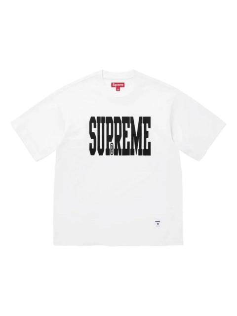 Supreme Supreme FW26 Stretch Appliqué S/S T-Shirt 'White' SUP-FW26-016-WHT