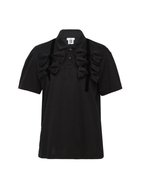 Noir Kei Ninomiya Cotton Ponte Polo